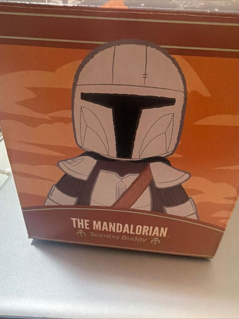 Bundle Scentsy Buddy The Mandalorian Plush Toy With Box - wax bar - car disc